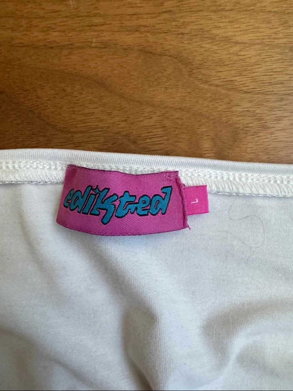 Edikted White Top - Picture 4 of 4
